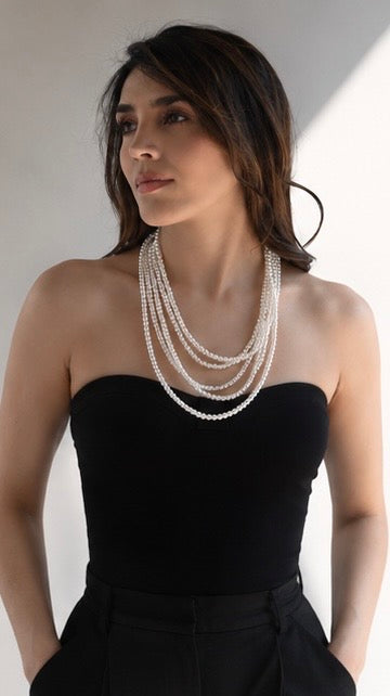 Collar perlas