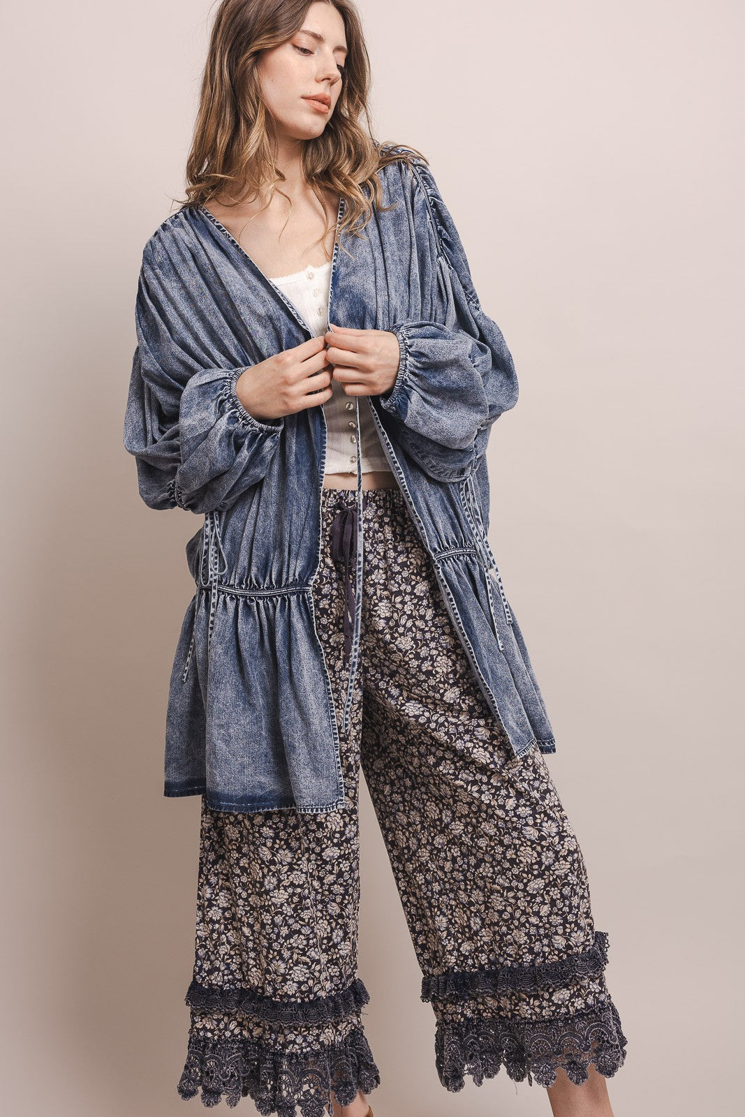 Ensamble lazos Denim