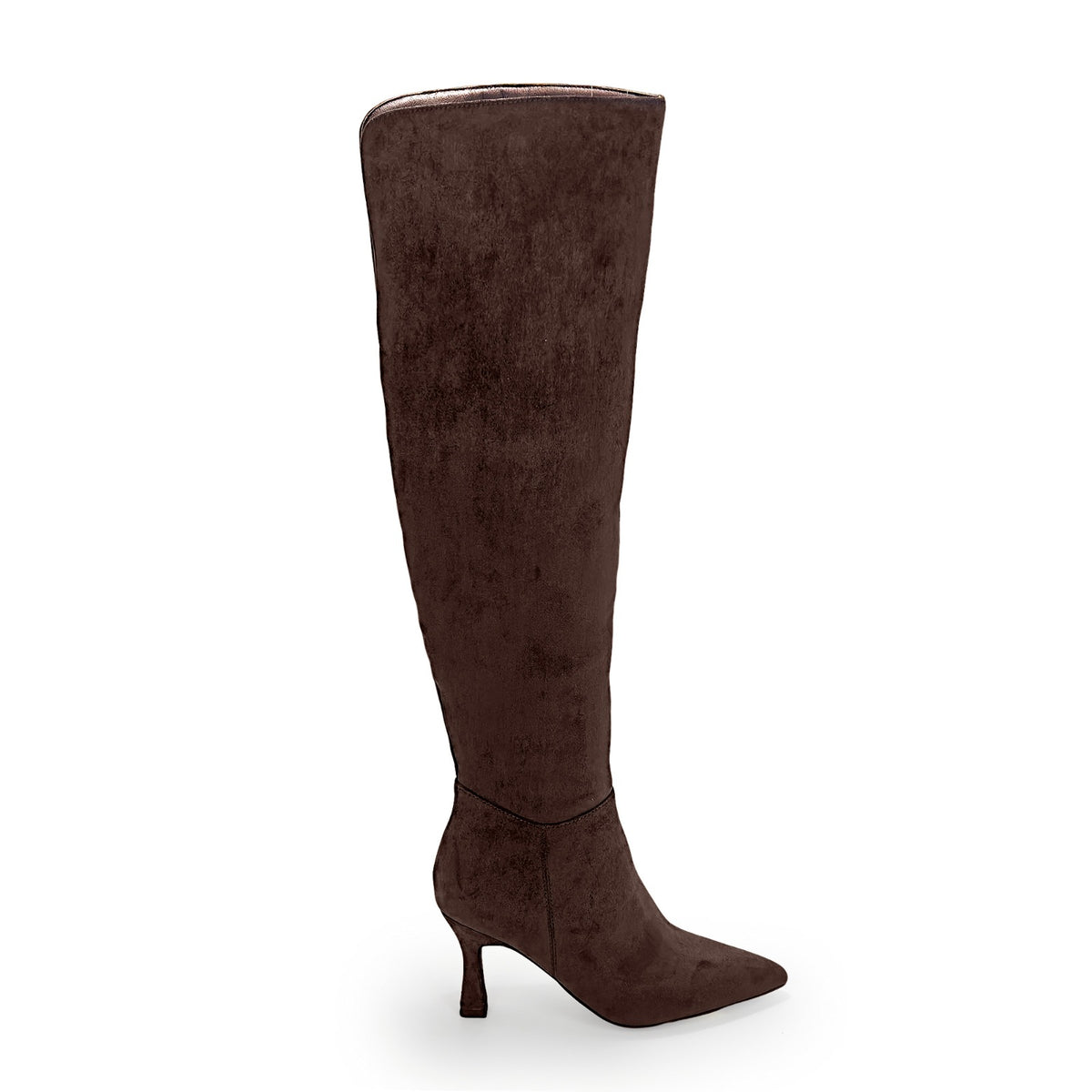 Bota alta suede