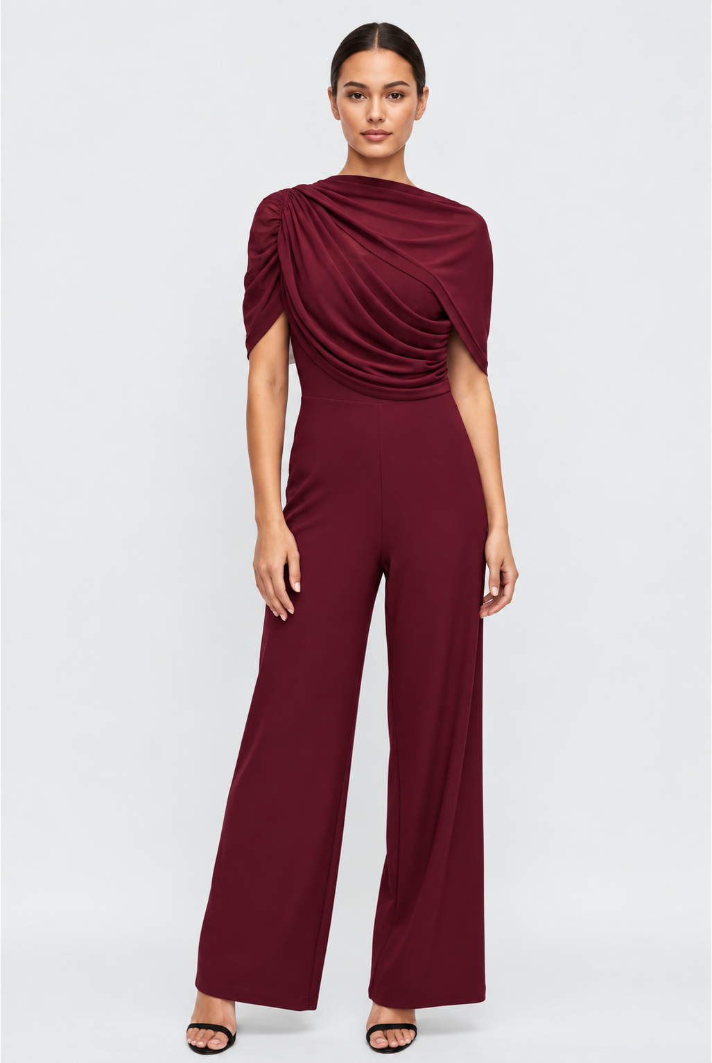 Jumpsuit capa mesh