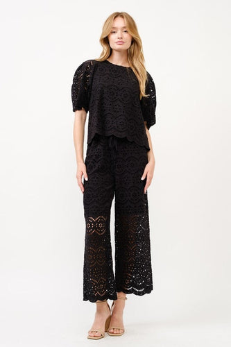 Blusa calada Negra