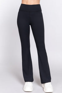 Fashion Styled Pantalón flare deportivo Negro