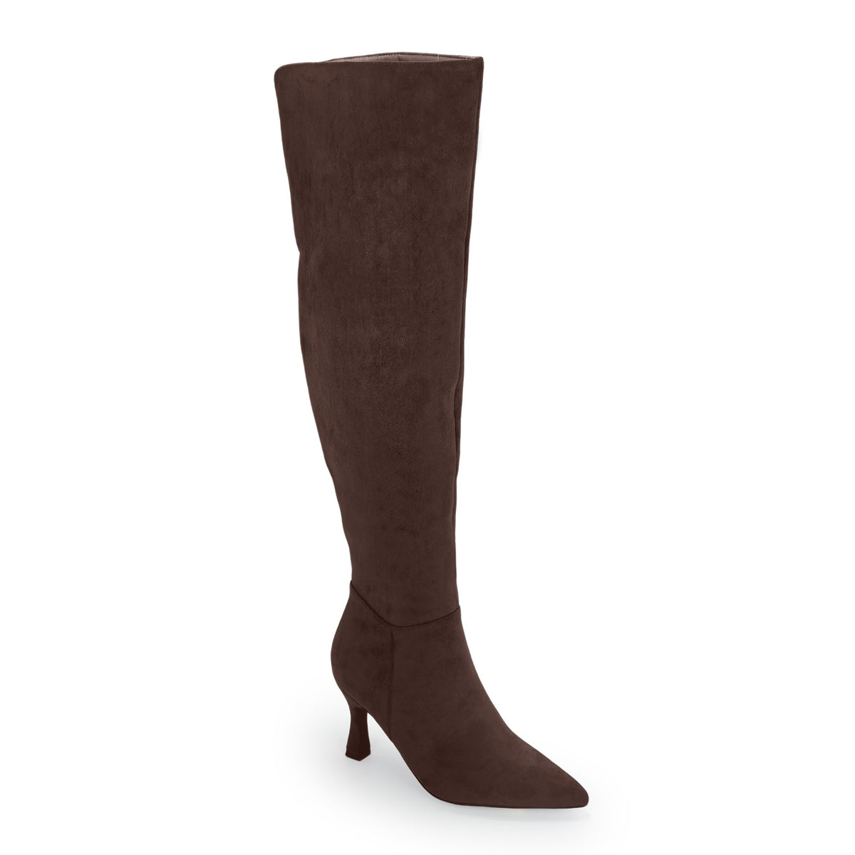Bota alta suede