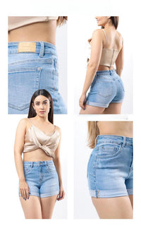 Fashion Styled Short Denim Light