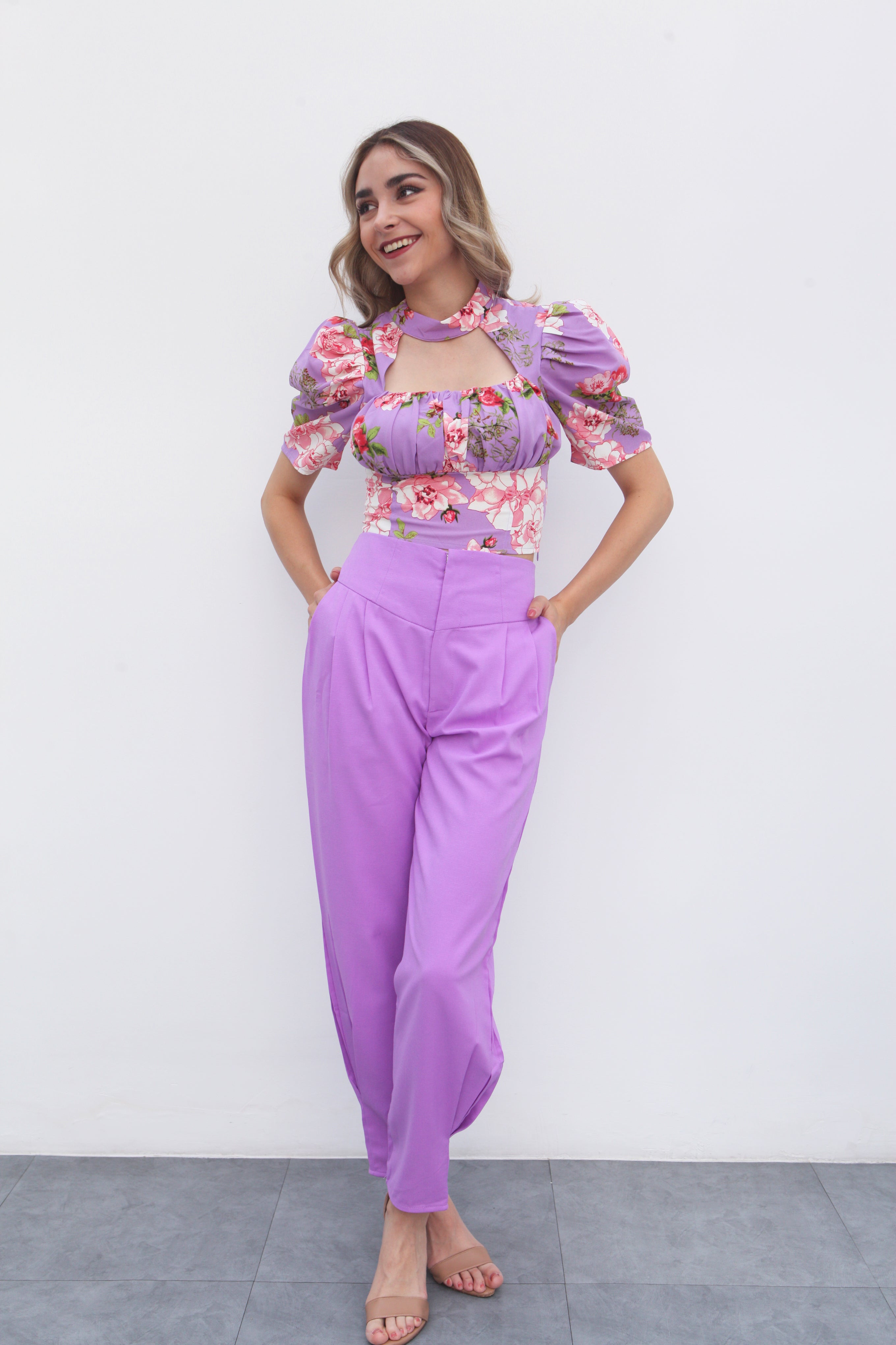 Pantalones vestir slouchy Lila