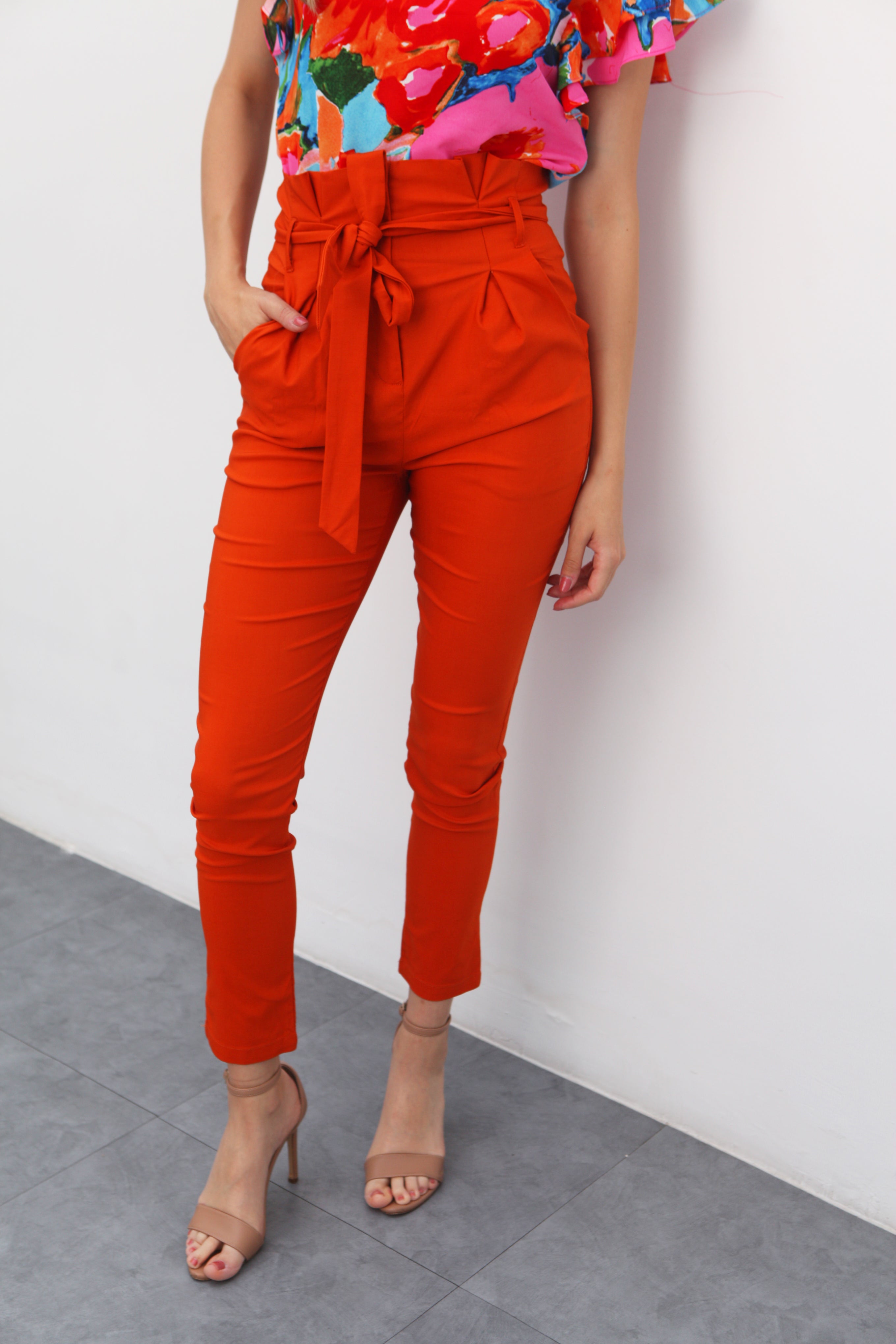 Pantalón paper bag Shedron