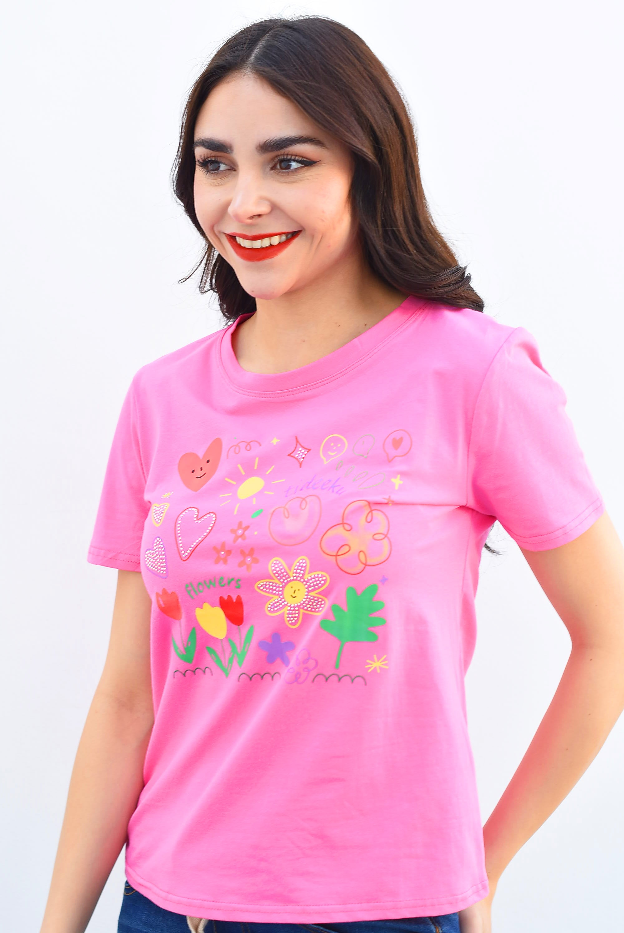 T-Shirt Flowers Fiusha