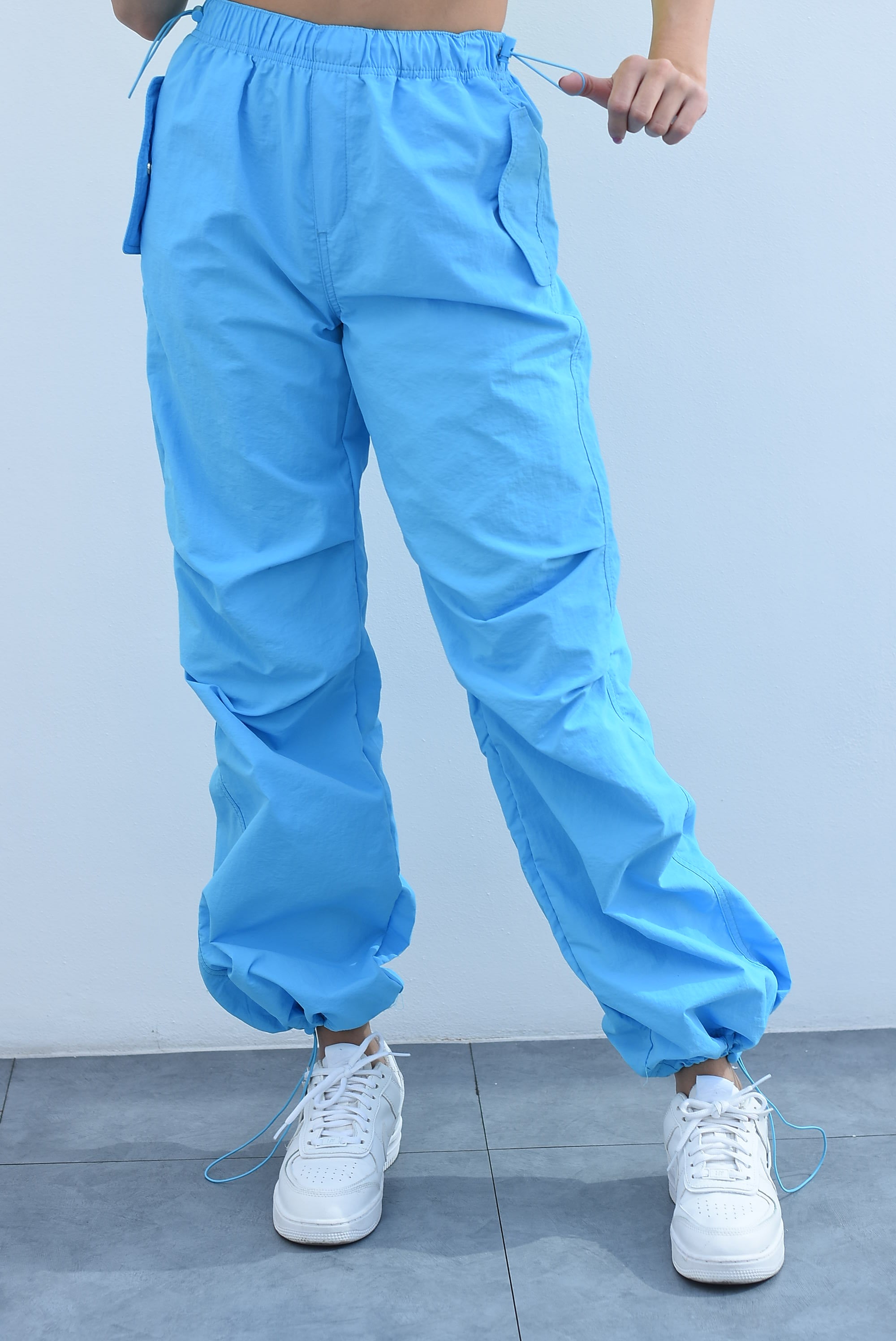 Pantalón Parachute Azul