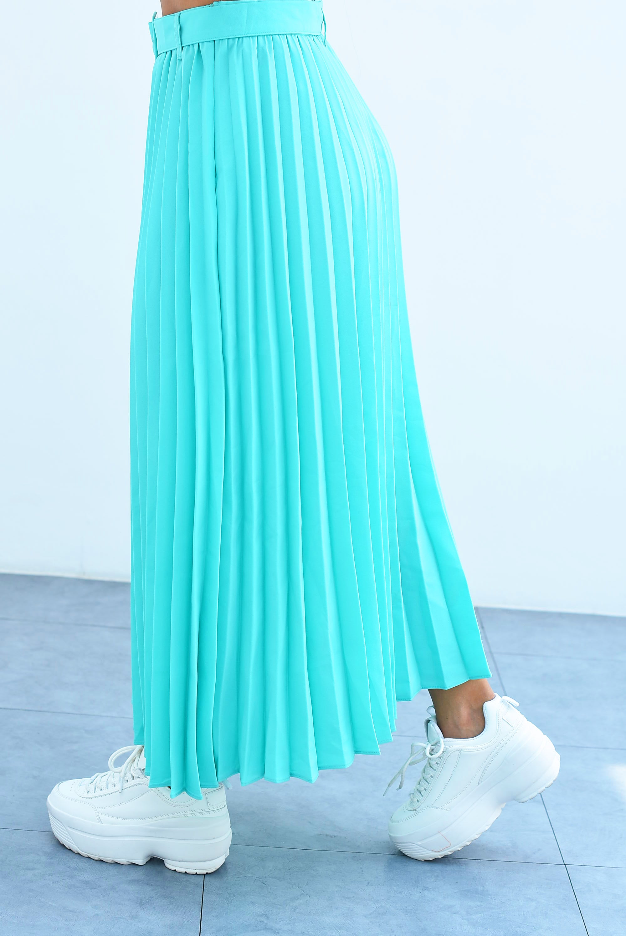 Falda tablas cinturón Aqua