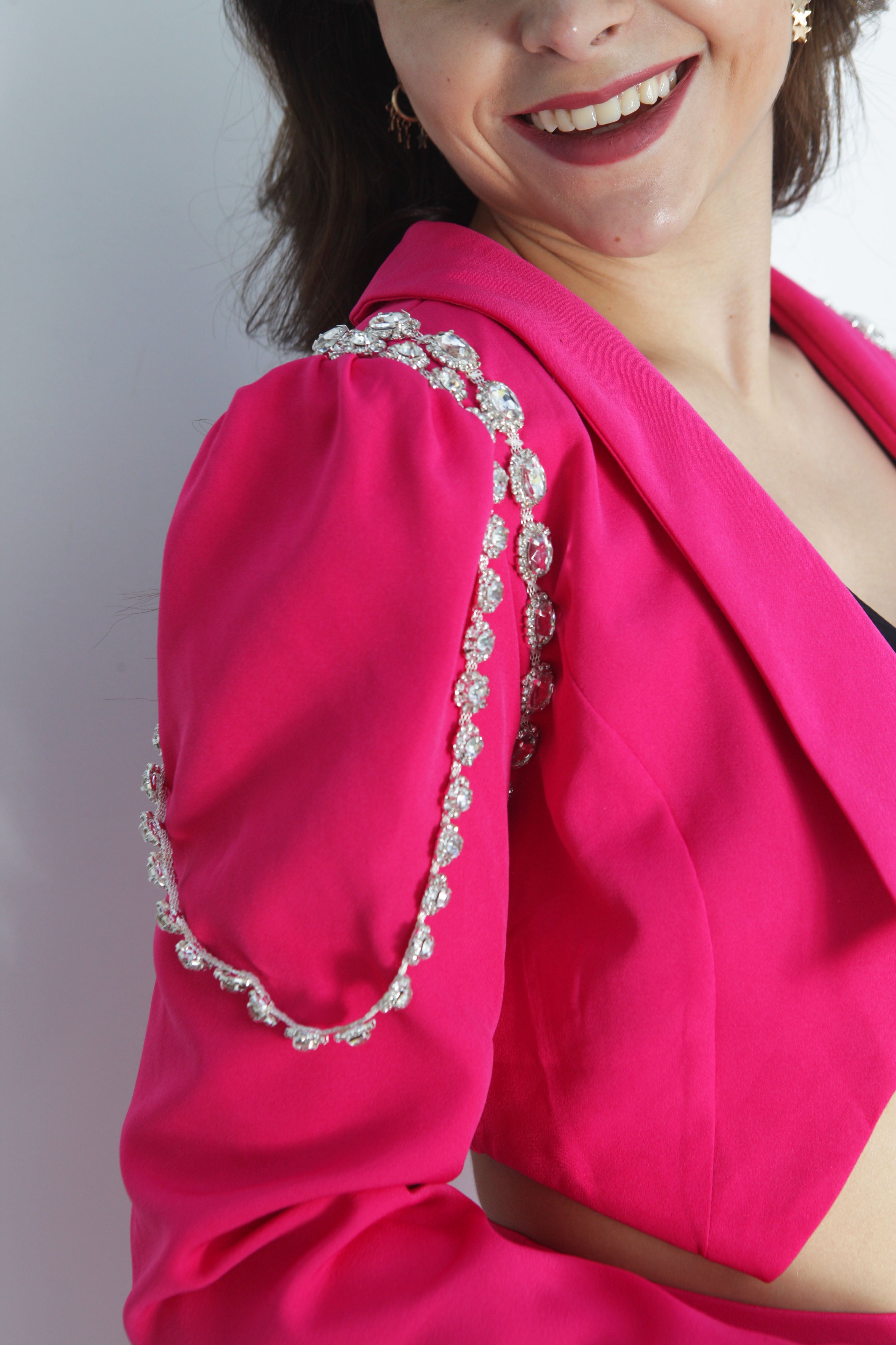 Set Short y Blazer crop joya Fiusha