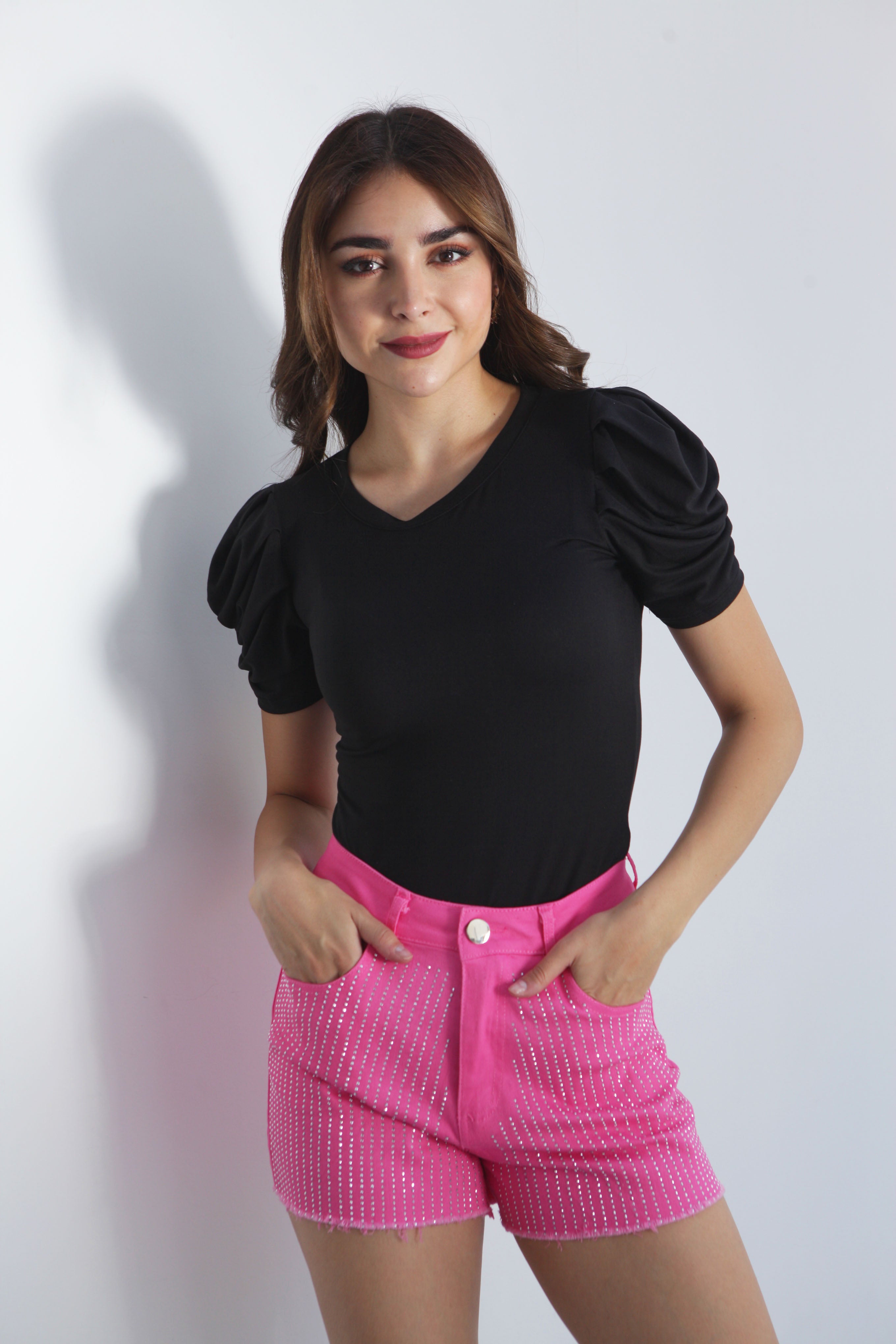 Short Denim Brillos Fiusha