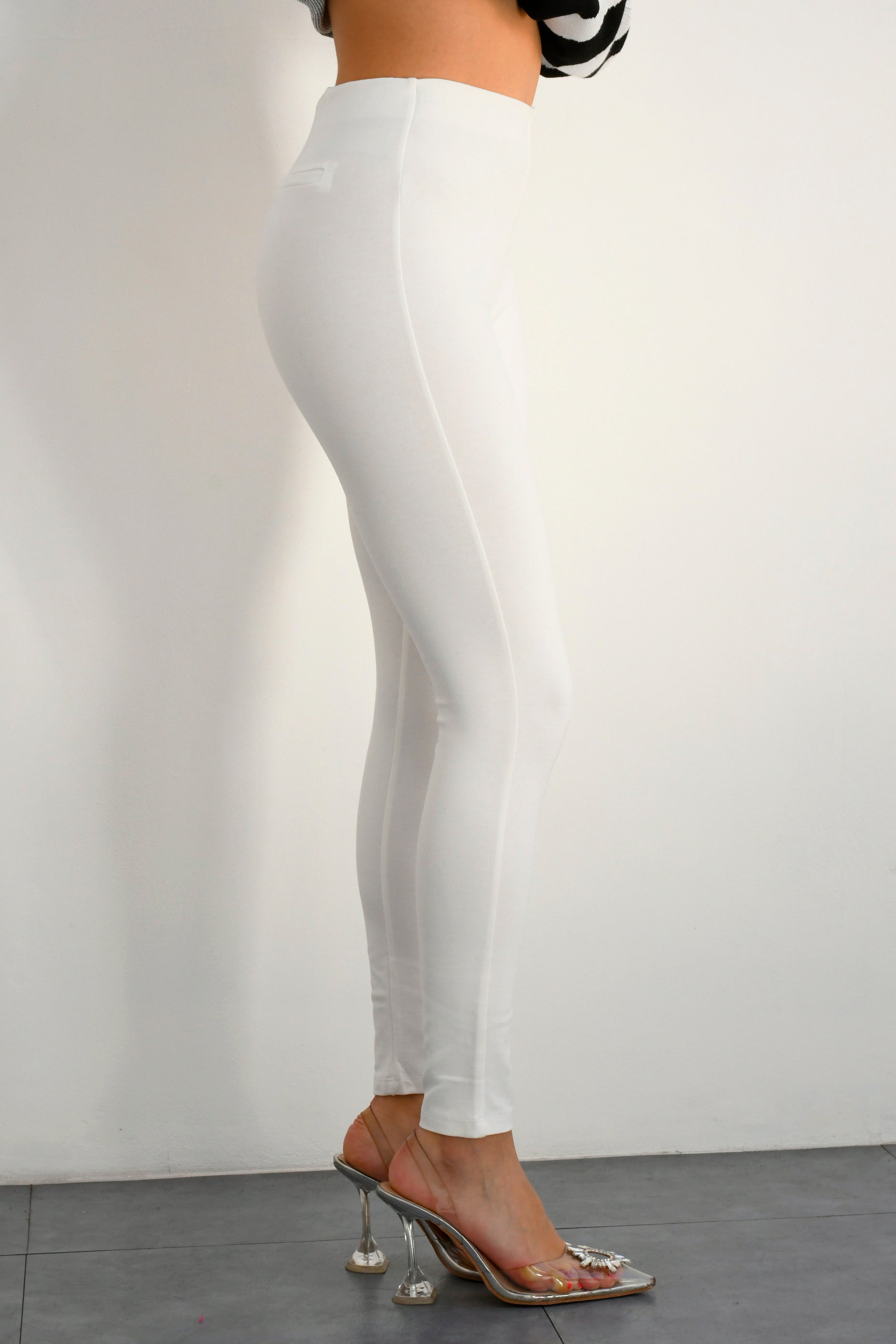 Leggings algodón Blanco