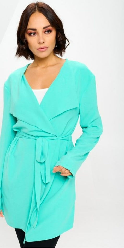 Ensamble de gasa con cinta Aqua